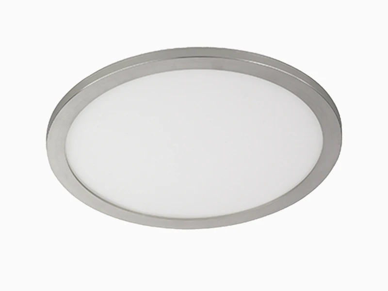 Fischer & Honsel Dimmbare LED Deckenleuchte GOTLAND Ă 40cm, IP44, Nickel Matt â Bild 2