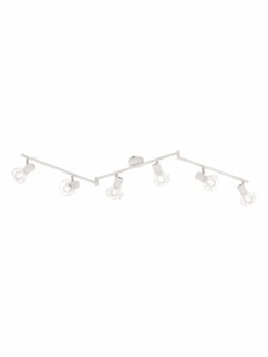 Deckenleuchte "Ran" In Weiß - (B)145 X (H)21 X (T)8 Cm