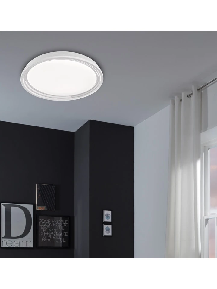 LED-Deckenleuchte "Dua" In Weiß - Ø 52 Cm – Bild 2