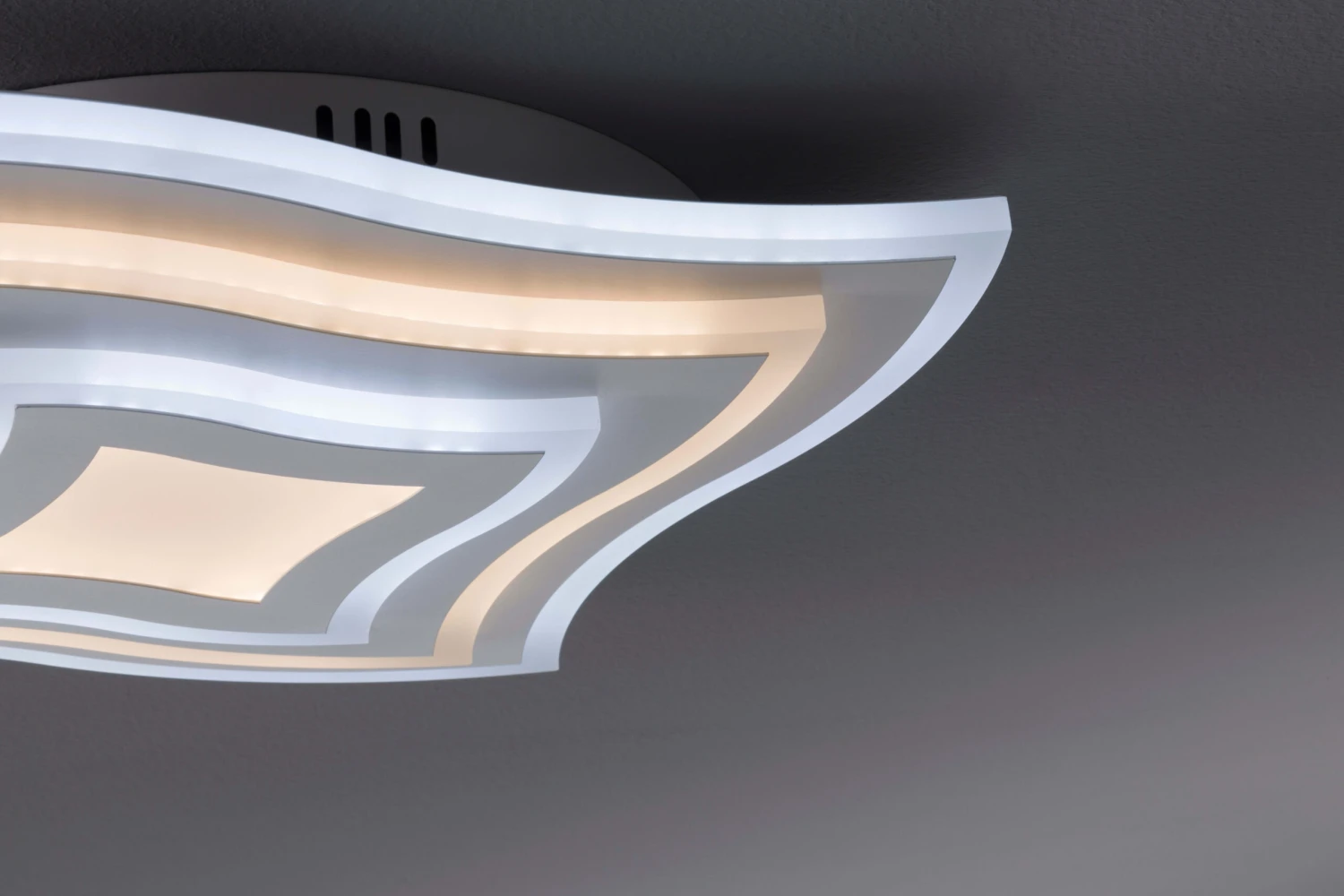 LED-Deckenleuchte Gorden In Weiß / Satiniert - (L)43 X (B)43 X (H)6 Cm – Bild 8