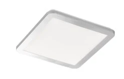 LED-Deckenleuchte Gotland In Chromfarben / Weiß - (L)30 X (B)30 X (H)3 Cm