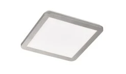 LED-Deckenleuchte Gotland In Nickelfarben / Weiß - (L)30 X (B)30 X (H)3 Cm