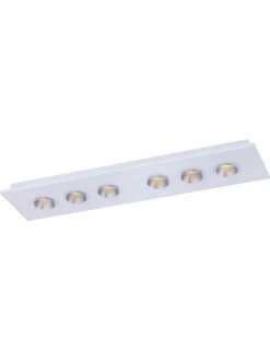 LED-Deckenleuchte In Weiß - (B)78,5 X (T)20,5 Cm