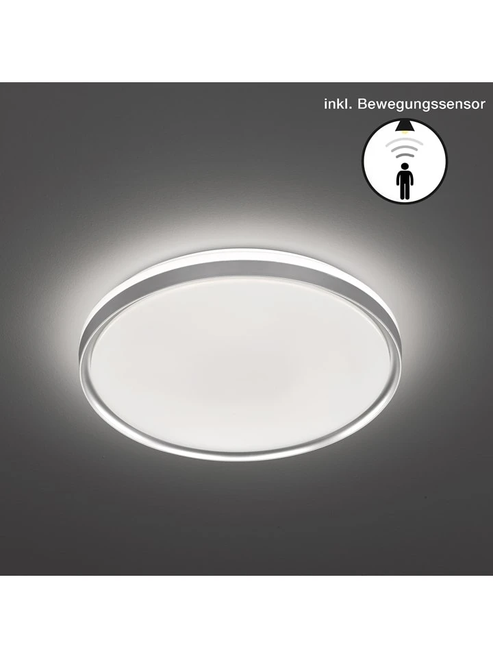 LED-Deckenleuchte "Jaso" In Silber/ Weiß - Ø 49 Cm – Bild 3