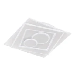 LED-Deckenleuchte Ratio In Weiß - (L)50,2 X (B)50,2 X (H)6,4 Cm