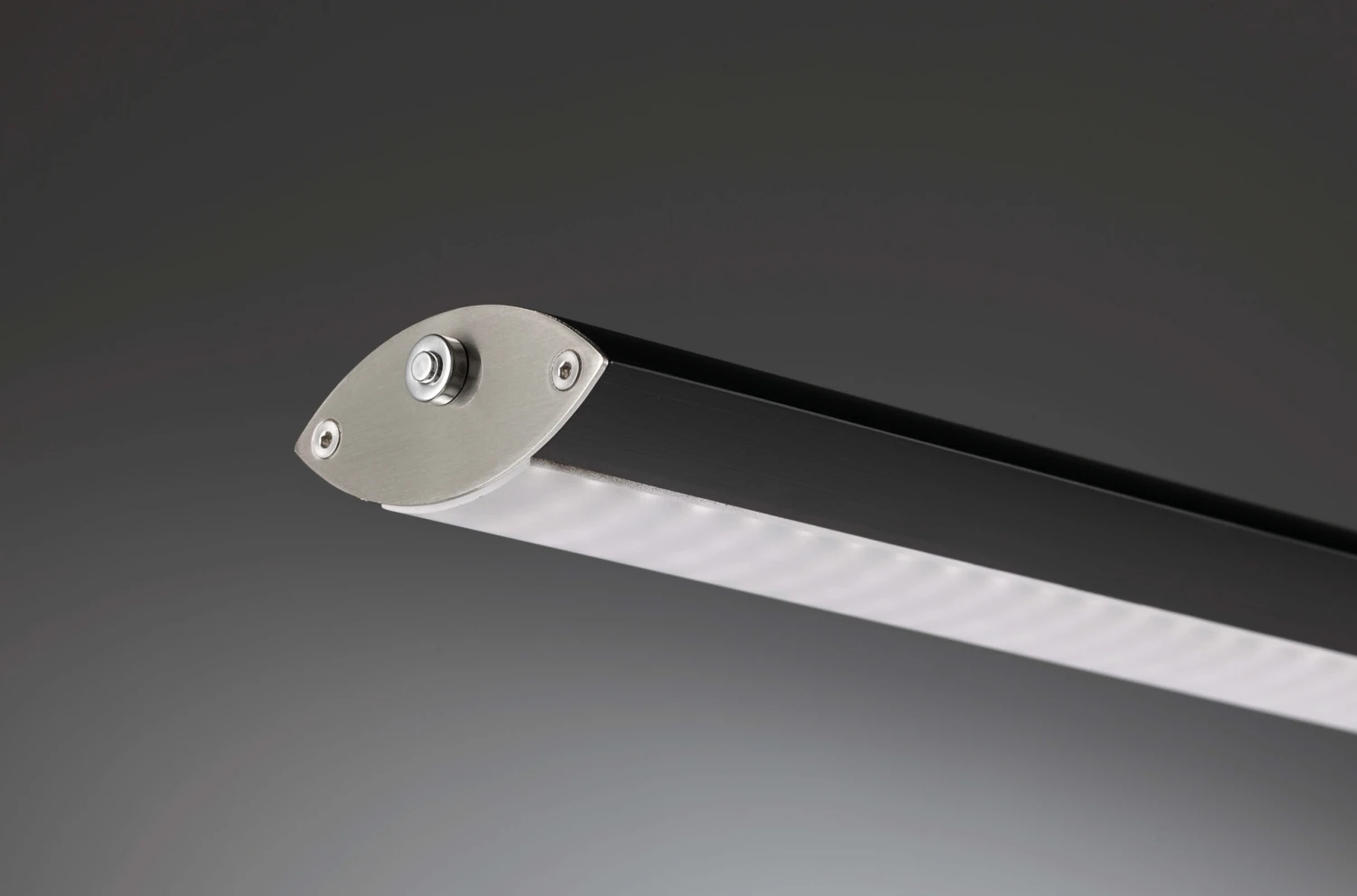 LED-Pendelleuchte Beat TW In Sandschwarz/nickel - (L)113 X (B)8 X (H)100-160cm – Bild 4