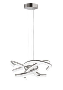 LED-Pendelleuchte Sund TW In Nickelfarben - (H)140 X (D)65 Cm