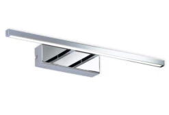LED-Wandleuchte Bassa In Chromfarben - (L)13 X (B)45,5 X (H)4,5 Cm