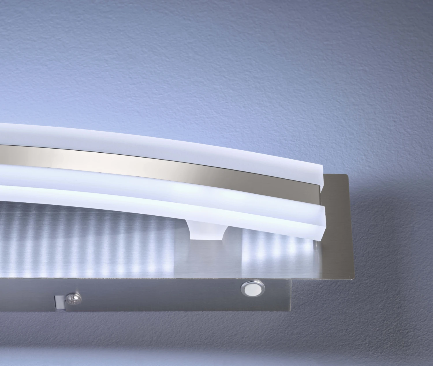 LED-Wandleuchte Kos TW In Nickelfarben / Chromfarben - (L)9 X (B)48 X (H)7,5 Cm – Bild 5