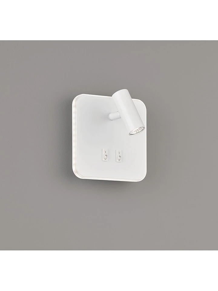 LED-Wandleuchte "Mila" In Weiß - (B)14,5 X (H)14,5 Cm – Bild 2