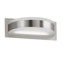 LED-Wandleuchte Puk TW In Nickelfarben - (L)10 X (B)16 X (H)6,5 Cm