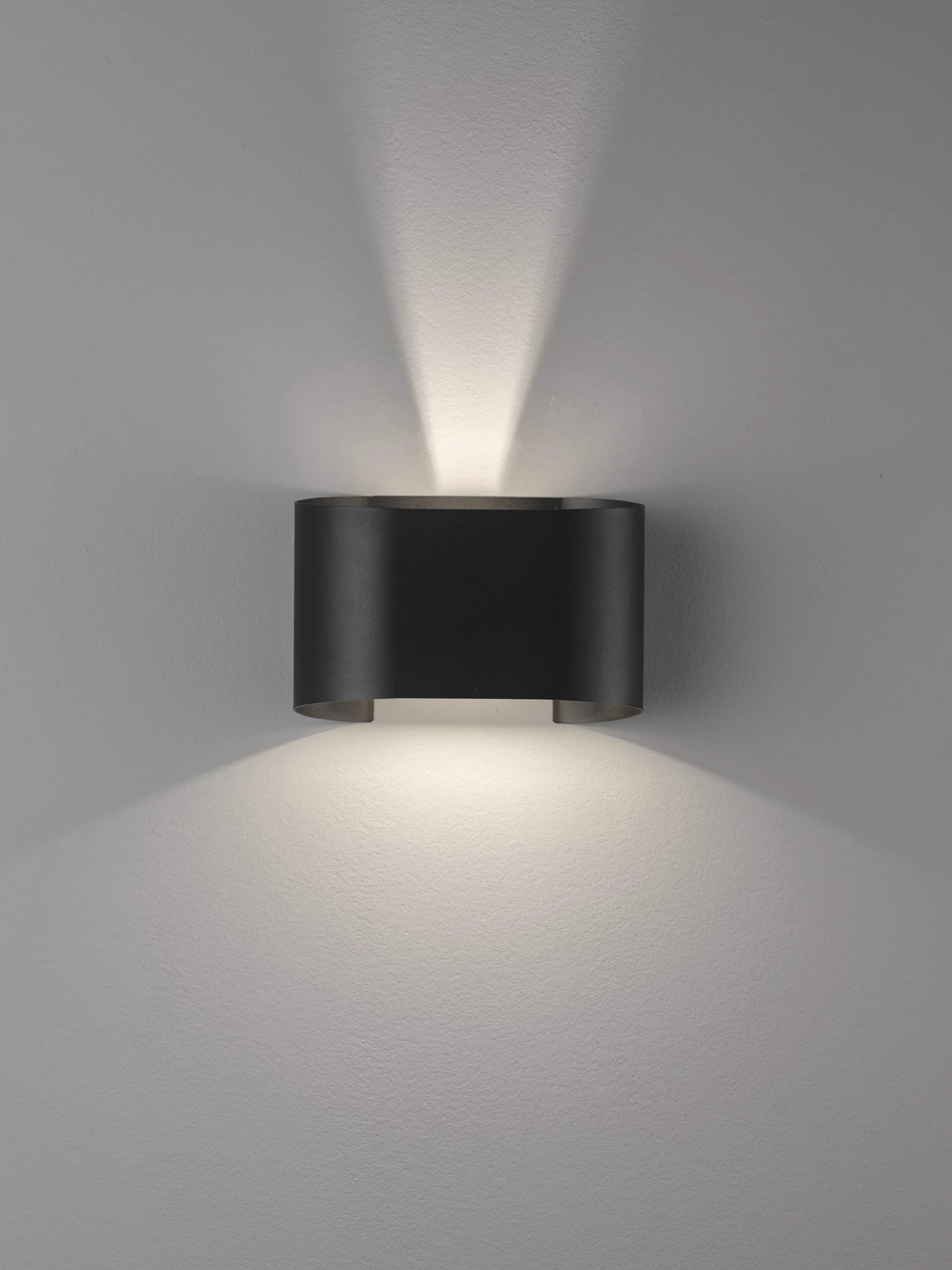 LED-Wandleuchte Wall In Schwarz - (L)9,5 X (B)18 X (H)12 Cm – Bild 2