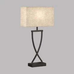 Fischer & Honsel Anni Tischleuchte Schwarz, 1-flammig