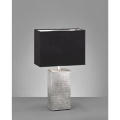 Fischer & Honsel Candes Tischleuchte Silber, 1-flammig