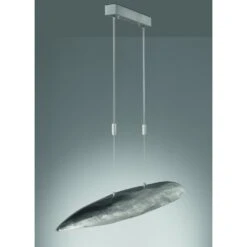 Fischer & Honsel Colmar Pendelleuchte LED Nickel-Matt, 6-flammig