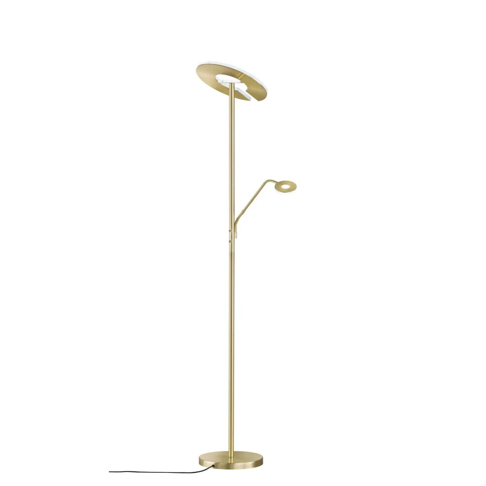 Fischer & Honsel Dent Deckenfluter LED Messing, 1-flammig – Bild 5