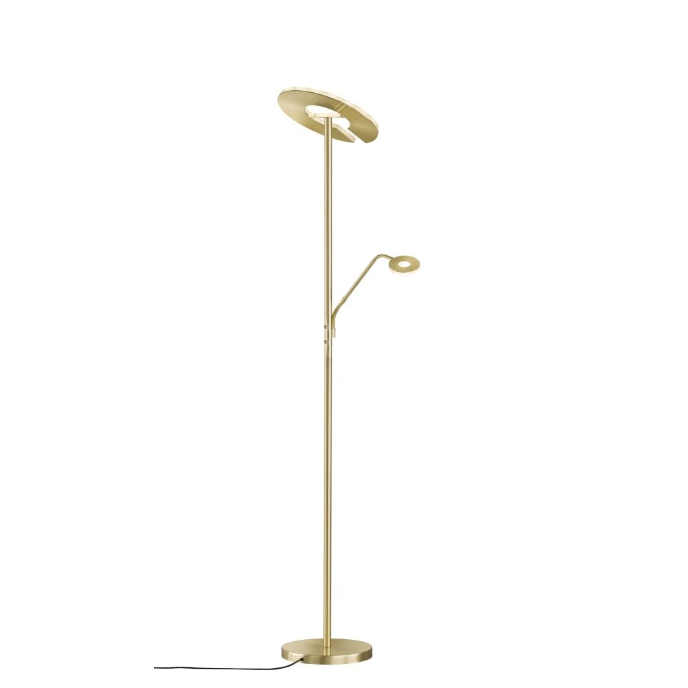 Fischer & Honsel Dent Deckenfluter LED Messing, 1-flammig – Bild 7