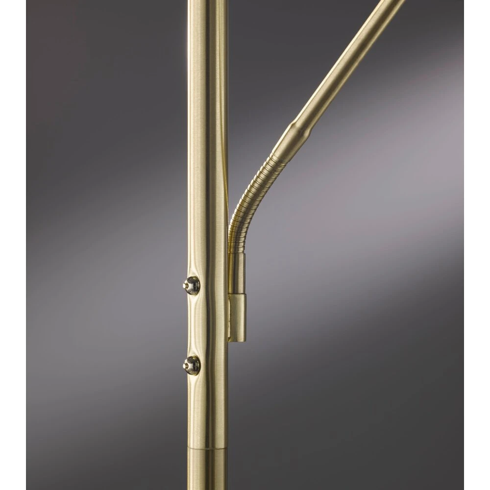 Fischer & Honsel Dent Deckenfluter LED Messing, 1-flammig – Bild 8