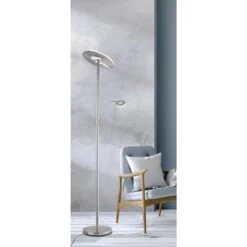 Fischer & Honsel Dent Deckenfluter LED Schwarz, 1-flammig