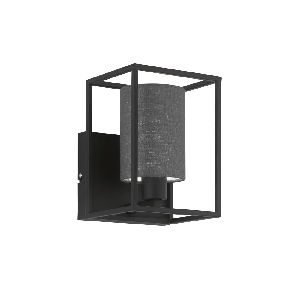 Fischer & Honsel Gilli Wandleuchte Schwarz, 1-flammig – Bild 2