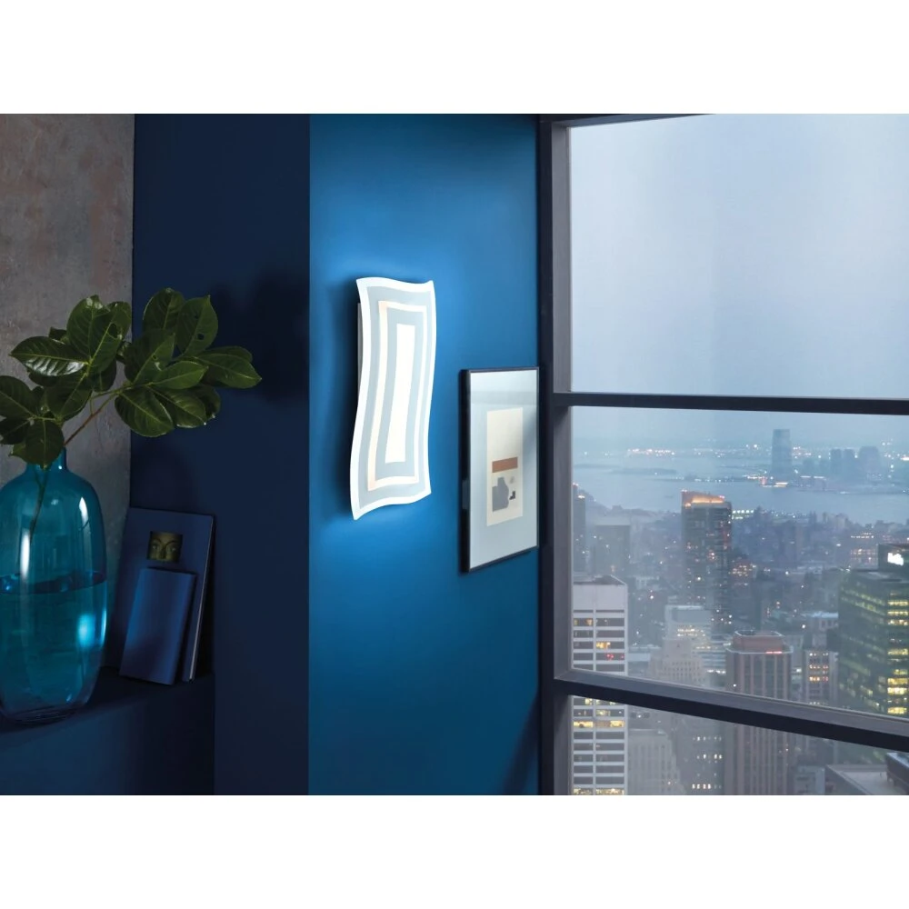 Fischer & Honsel Gorden Wandleuchte LED Weiß, 1-flammig – Bild 3