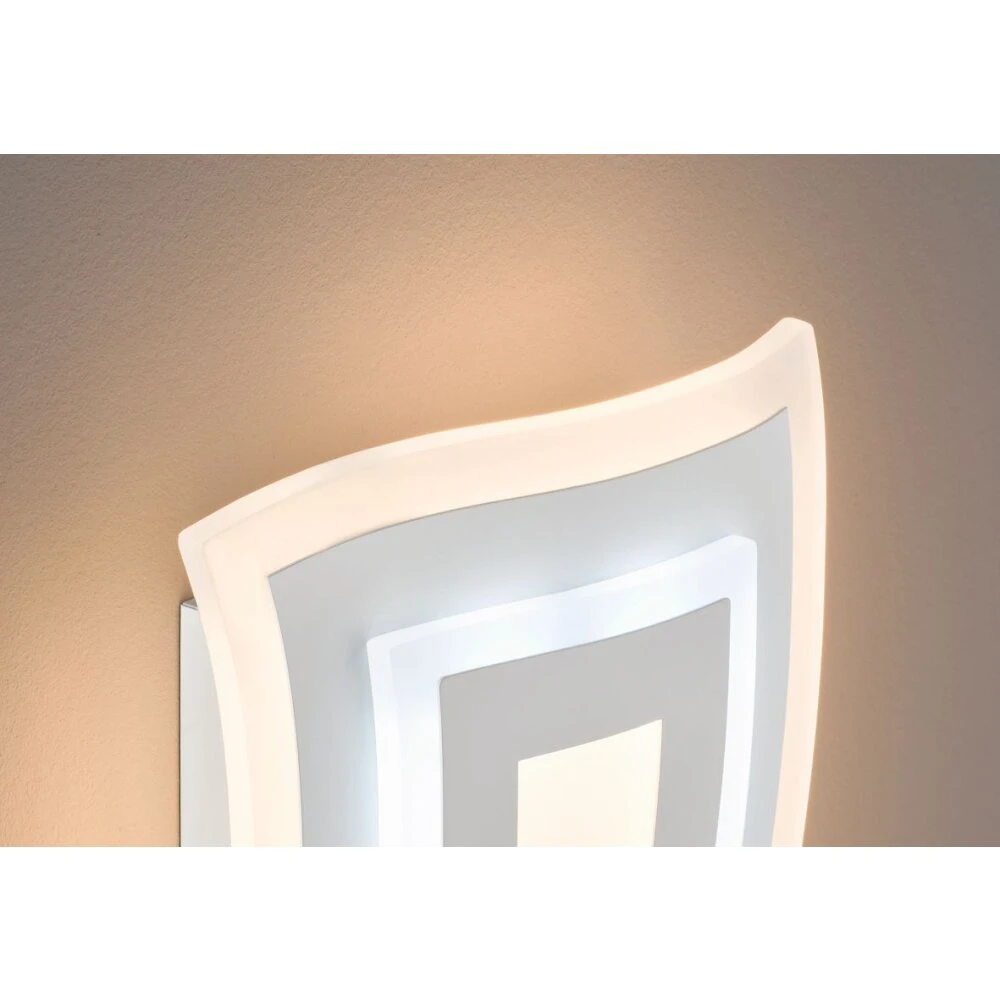 Fischer & Honsel Gorden Wandleuchte LED Weiß, 1-flammig – Bild 6