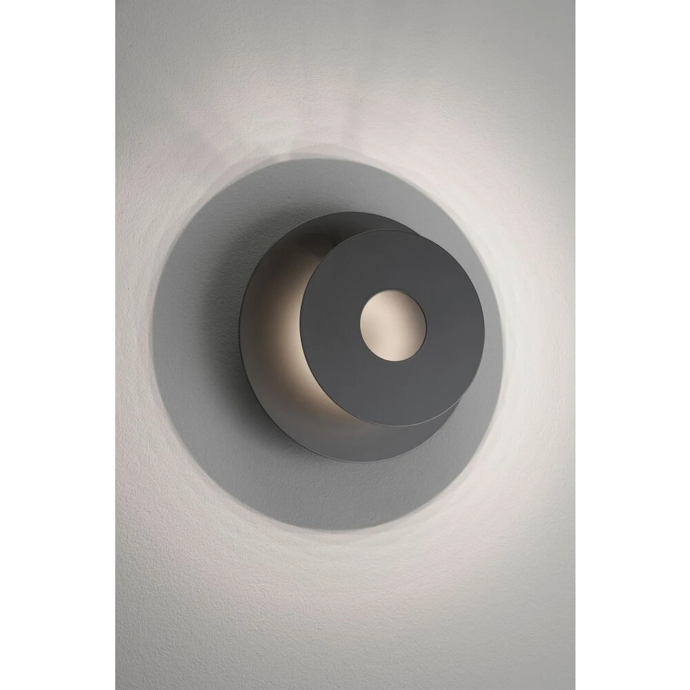 Fischer & Honsel Hennes Wandleuchte LED Schwarz, 1-flammig – Bild 2