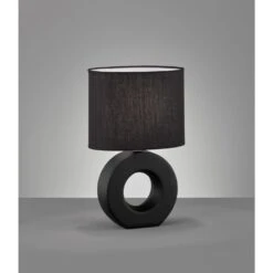 Fischer & Honsel Ponti Tischleuchte Schwarz, 1-flammig