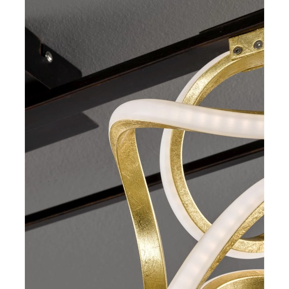 Fischer & Honsel Premium Gesa Deckenleuchte LED Schwarz, 1-flammig – Bild 3