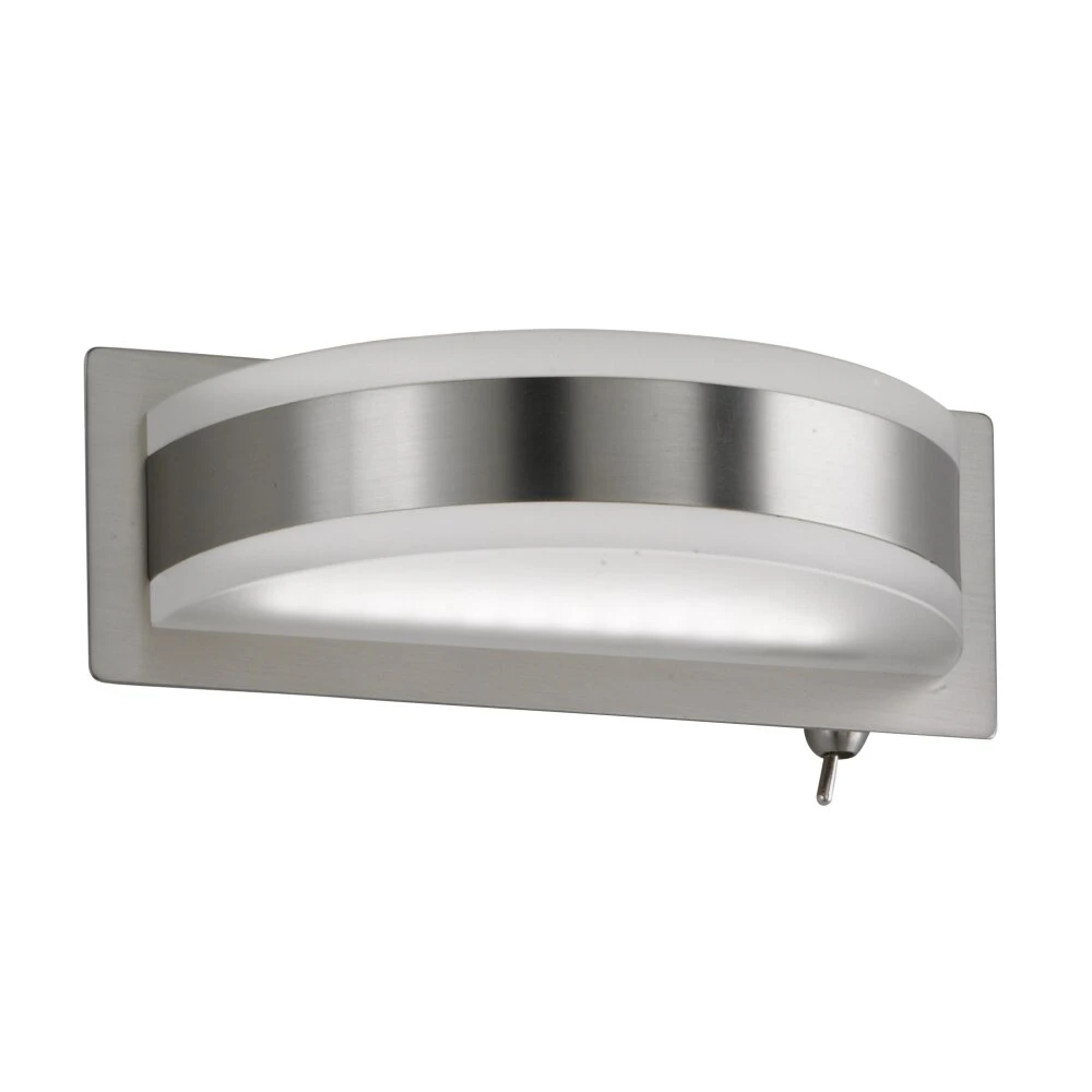 Fischer & Honsel Puk TW Wandleuchte LED Nickel-Matt, 1-flammig – Bild 2