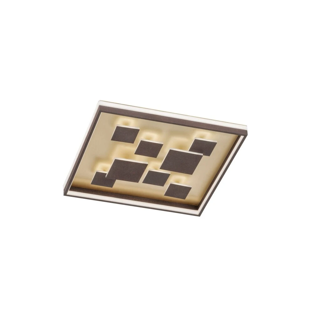 Fischer & Honsel Rico Deckenleuchte LED Braun, 1-flammig – Bild 2