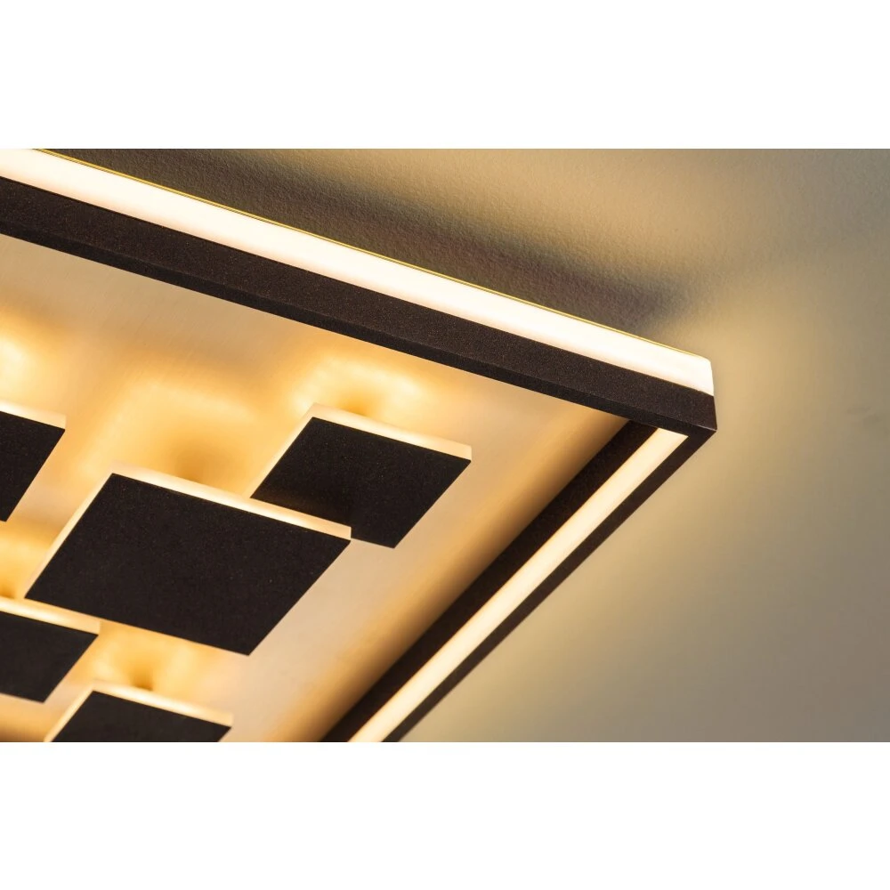 Fischer & Honsel Rico Deckenleuchte LED Braun, 1-flammig – Bild 4