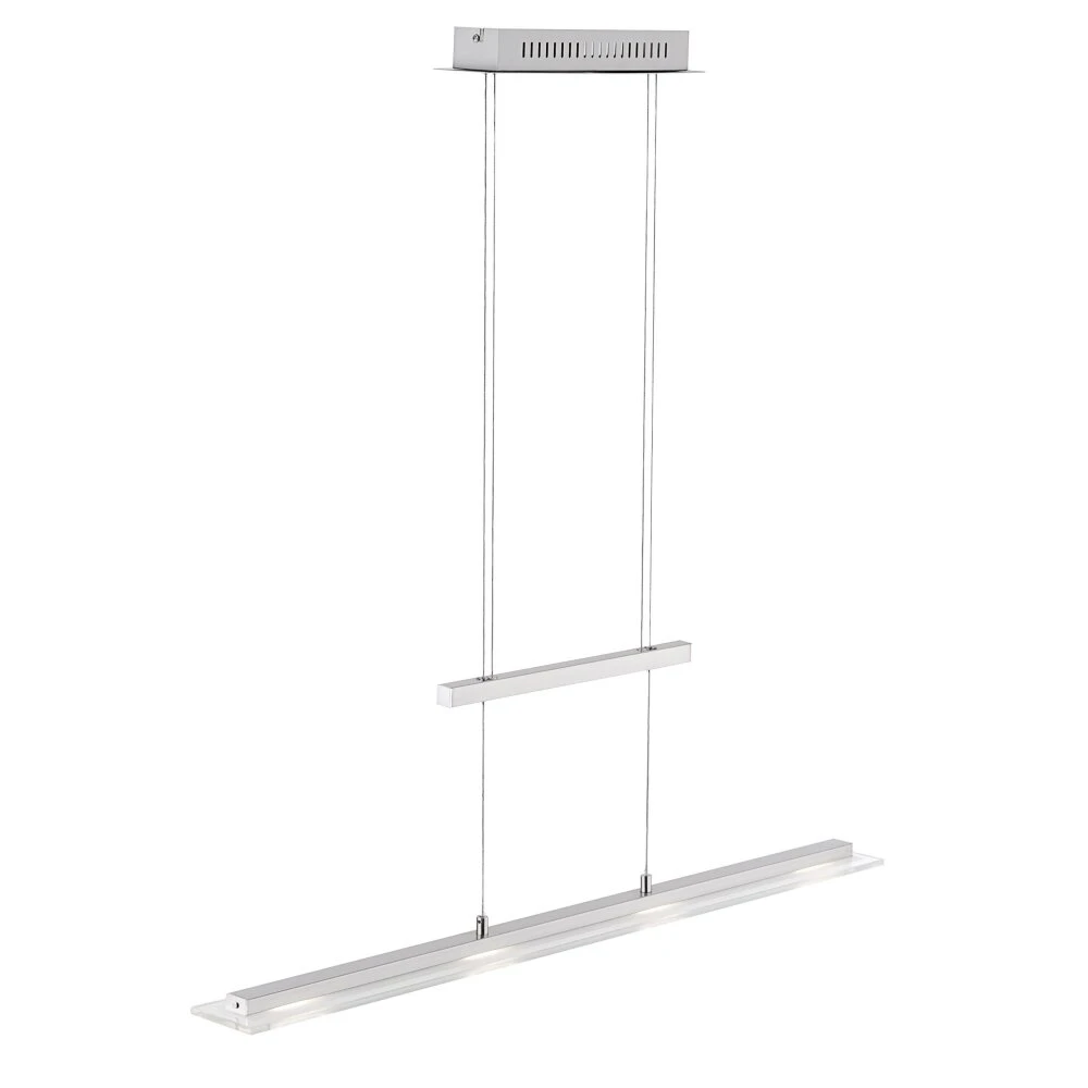 Fischer & Honsel Tenso TW Pendelleuchte LED Nickel-Matt, 1-flammig