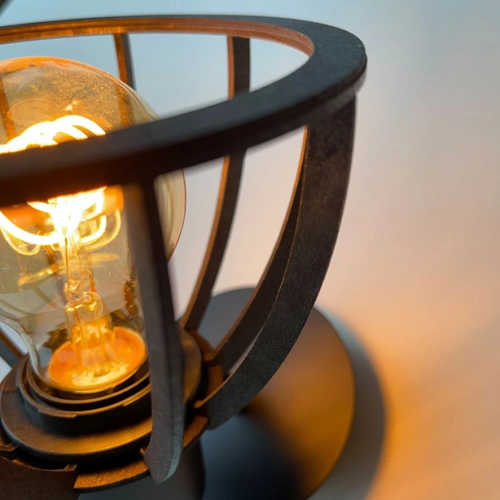 Fischer & Honsel Tilda Wandleuchte Schwarz, 1-flammig – Bild 4