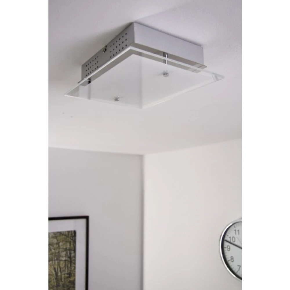 Honsel LAPO Deckenleuchte LED Chrom, Weiß – Bild 4