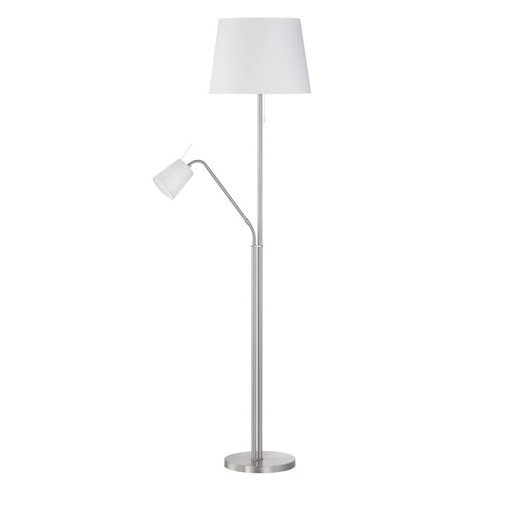 Honsel Layer Stehleuchte Nickel-Matt, 1-flammig