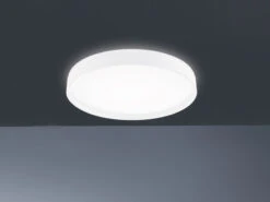 Fischer & Honsel LED Deckenleuchte PAON Flach - Dimmbar über Lichtschalter Ø50cm