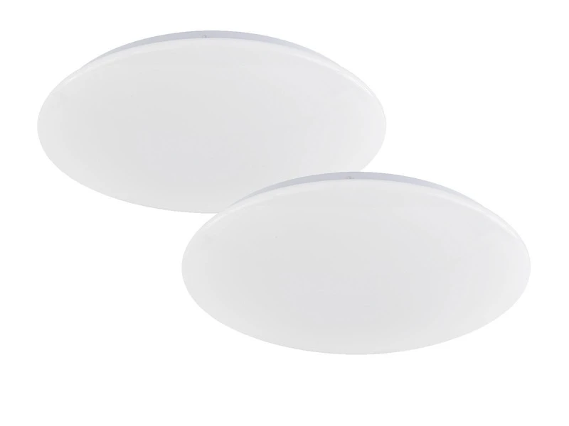 Fischer & Honsel LED Deckenleuchten 2er SET Flach - Dimmbar über Lichtschalter Ø39,5cm – Bild 2