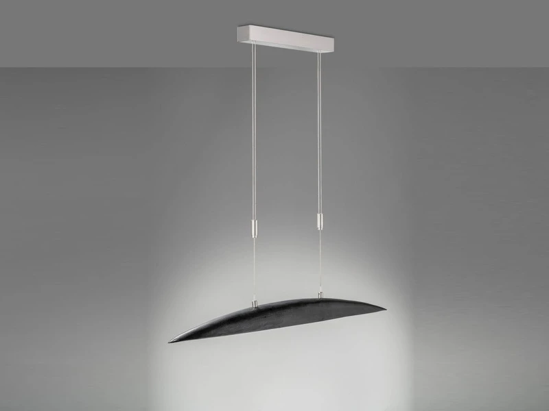 Fischer & Honsel LED Pendelleuchte COLMAR Schwarz Antik Höhenverstellbar & Dimmbar 105cm Lang â Bild 3