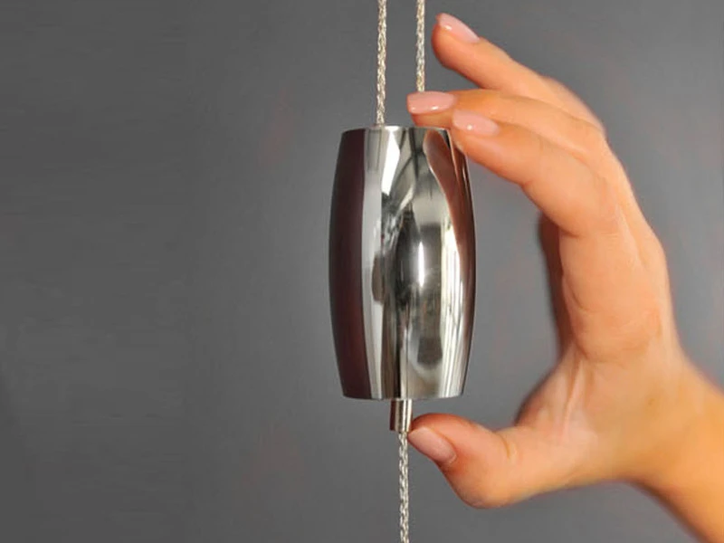 Fischer & Honsel LED Pendelleuchte COLMAR Silber Antik Höhenverstellbar & Dimmbar 105cm Lang – Bild 7