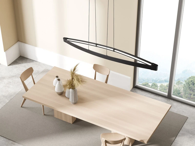 Fischer & Honsel LED Pendelleuchte FENGA Dimmbar & Höheneinstellbar - 119cm Lang – Bild 5