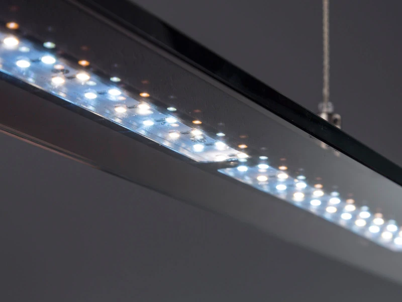 Fischer & Honsel LED Pendelleuchte TENSO Schwarz Höhenverstellbar & Tageslicht, 135cm – Bild 7