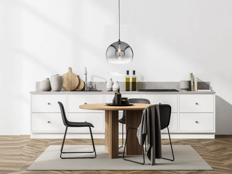 Fischer & Honsel Pendelleuchte AMOS Einflammig - Rauchglas Kugel Ă 30cm â Bild 5