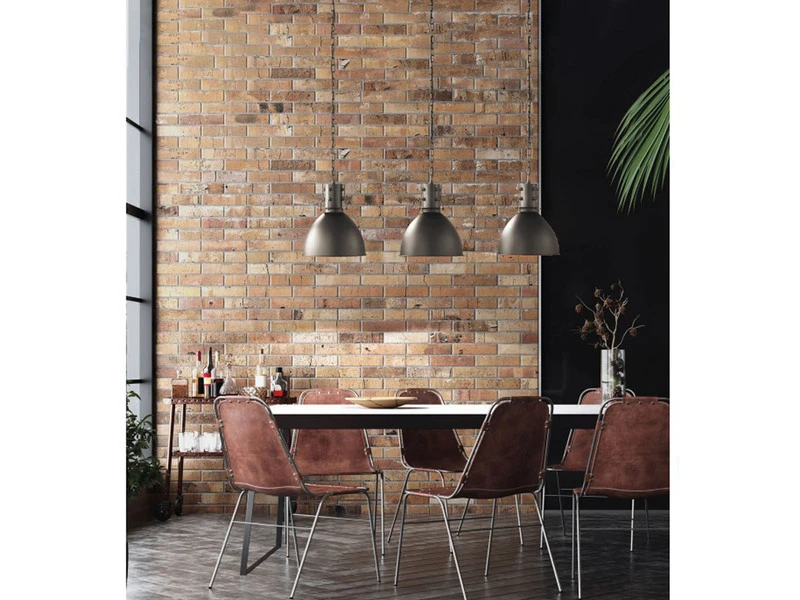 Fischer & Honsel Pendelleuchte LONDON Industrial 3 Flammig Metall Schwarz, 130cm Lang – Bild 5